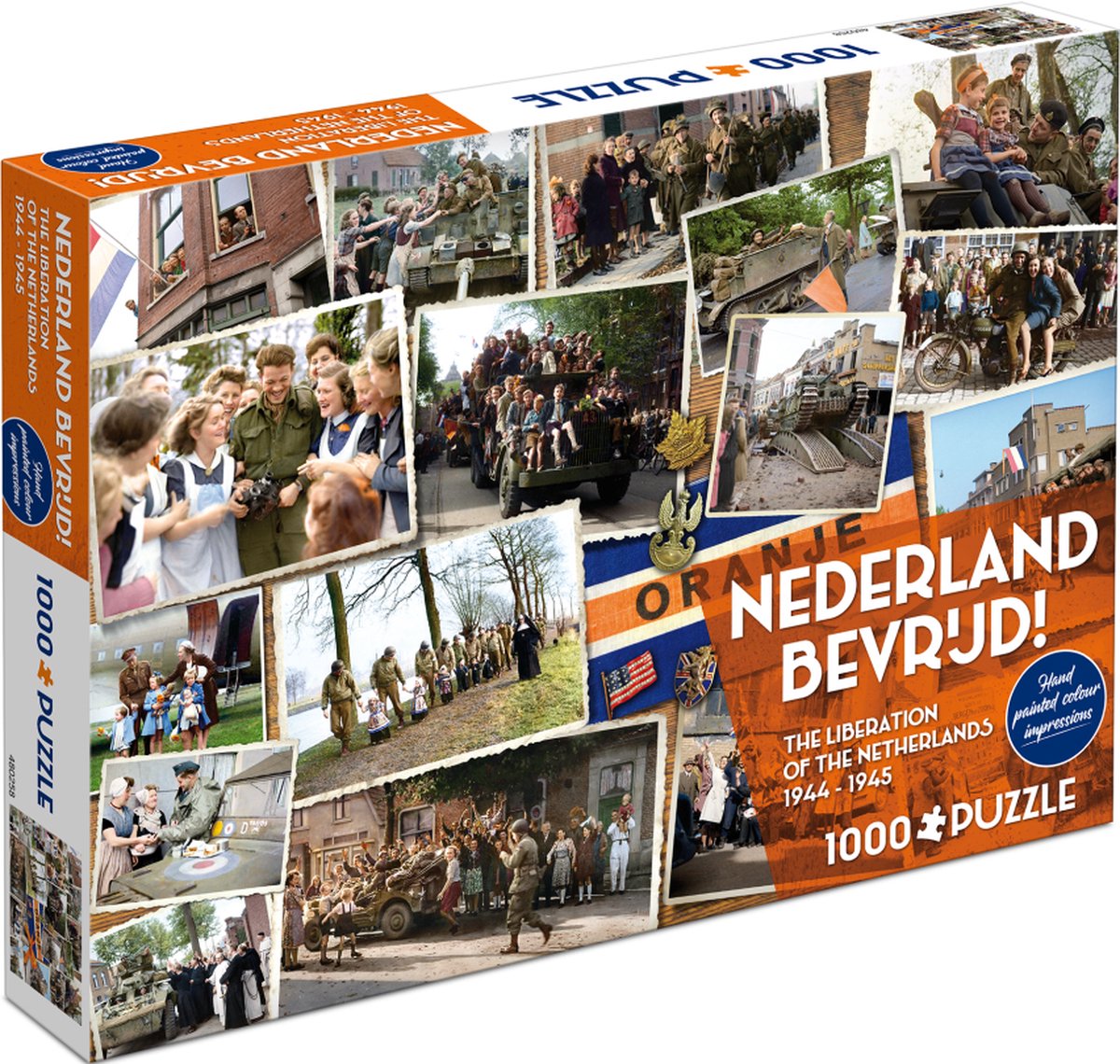 Nederland Bevrijd Puzzel (1000 stukjes)
